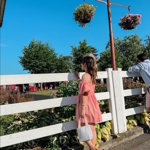 Abercrombie & Fitch pink dress